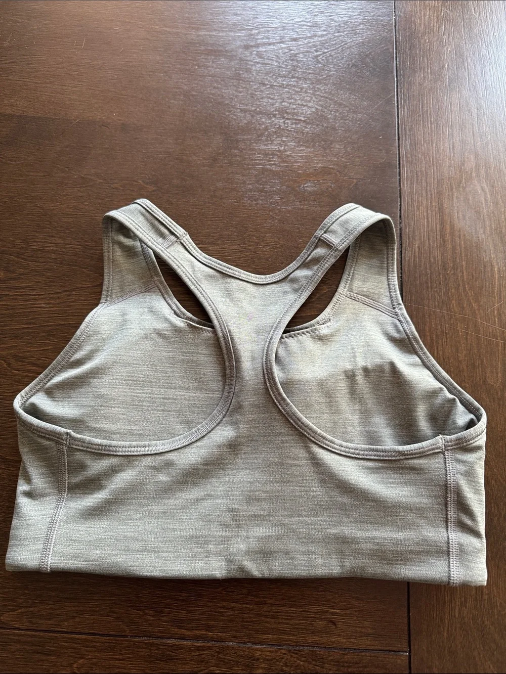 Nike Women's Gray Racerback Sports Bra